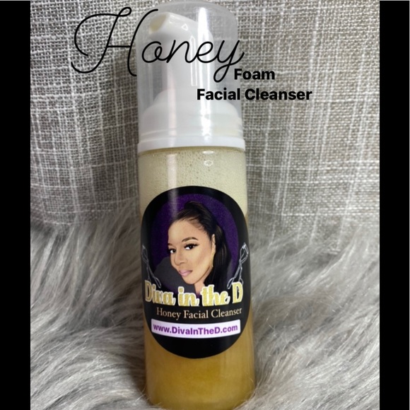 2oz Foam Honey Facial Cleanser - Picture 2 of 3